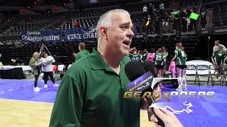 2024 LHSAA Volleyball State Tournament Semifinal Postgame Interview with Slidell [upl. by Alikee149]