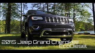 2015 Jeep Grand Cherokee EcoDiesel Overland  4K Road Test Review [upl. by Saint]