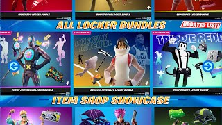 All Locker Bundles Item Shop ShowcasePreview Fortnite [upl. by Chandless]