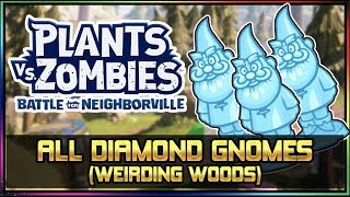 Weirding Woods All 3 Diamond Gnome Locations Guide  Plants vs Zombies Battle For Neighborville [upl. by Mizuki]