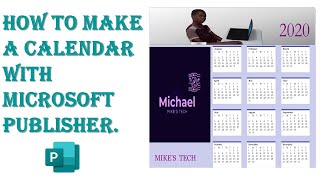 How to create a calendar with Microsoft publisher [upl. by Colbert495]