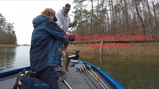 Lake Wedowee February 2021  Fishing Tournament [upl. by Odrareve]