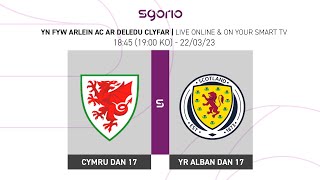 FULL MATCH Cymru U17 42 Scotland U17  UEFA U17 EURO Elite Round  Wales [upl. by Scarlett208]