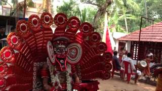 Kuttichathan Theyyam full including thottam Madathil Kshthram Thalassery P2 [upl. by Fergus]