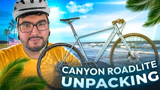 CANYON BIKE ROADLITE 5 UNPACKINGраспаковка [upl. by Leoni]