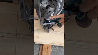 Test suara mesin circular saw cordless dari makita 40 volt untuk gergaji kayu [upl. by Amis254]