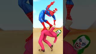 Who is Stronger Spiderman vs Joker Venom Deadpool gta spiderman funnyvideo homemaranha [upl. by Rina939]