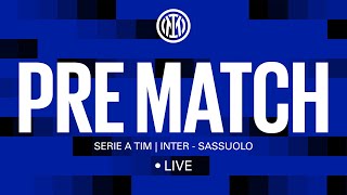 INTER  SASSUOLO 🔴 LIVE PRE MATCH on INTER TV ⚫🔵 [upl. by Nollahp]