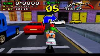 Radikal Bikers PS1 Gameplay [upl. by Parnell]