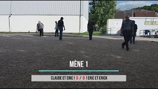 Concours interne du club  Partie N° 3  Doublette  Claude et Eric VS Eric et Erick  14092024 [upl. by Perrie956]