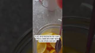 How to preserve lemon with honey [upl. by Llirred]