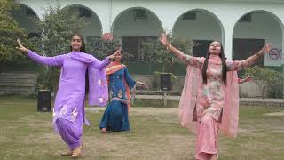 Aunda Janda akh dina maar ve jalma Song Dance By girls  Lohri Celebration 2024 [upl. by Tor]