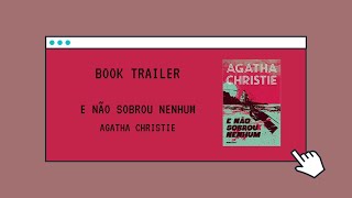 Book trailer  E não sobrou nenhum Agatha Christie [upl. by Aicatsue]