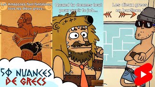 COMPILATION SHORTS 02  50 Nuances de Grecs [upl. by Meelak]