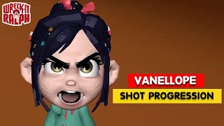 Vanellope Shot Progression  Wreck it Ralph  Hyrum Osmond  3DAnimationInternships [upl. by Lebazi]