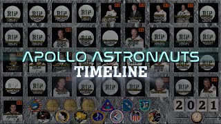 Apollo Astronauts Timeline Joe Engle Update [upl. by Rabbi946]