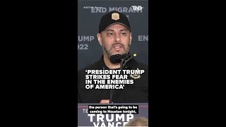 Border Patrol leader President Trump strikes fear in the enemies of America [upl. by Hugues820]