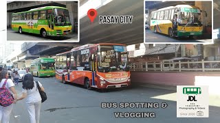 BUS VLOGGING  22 BUS SPOTTING IN PASAY CITY [upl. by Christis745]