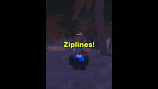 ZIPLINES IN FISCH fisch shorts roblox [upl. by Terb]