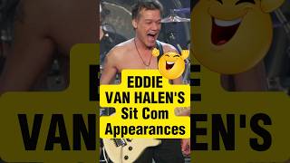 FUNNY Eddie Van Halen cameos on Sit Coms Valerie Bertinelli vanhalen eddievanhalen [upl. by Esyle]