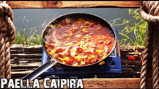 Paella Caipira e Sashimi [upl. by Yetsirhc]