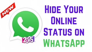 WhatsApp online status hide [upl. by Dorrahs]