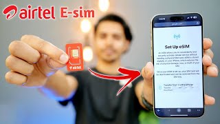 Airtel ESim Activate 2024  Airtel esim Activate kaise kare How to activate Airtel esim iphone 2024 [upl. by Abbott]