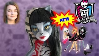 Purrsephone Doll from the Monster High Fearleading Werecats [upl. by Anivad]