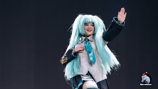 Hatsune miku colorful stage Cosplay Dance [upl. by Kcered]