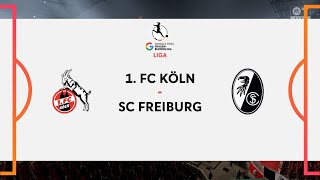 EA FC25 Frauen Bundesliga 1 FC Köln vs SC Freiburg [upl. by Nyl]