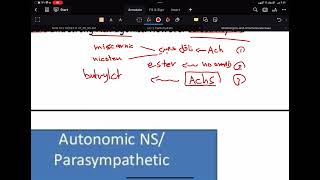 كيمياء صيدلانية عضوية Cholinergics and Anticholinesterase L3 [upl. by Eselahc]