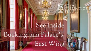 Inside Buckingham Palaces East Wing Explore the rooms behind the famous balcony [upl. by Andrew]