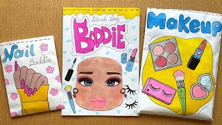 Roblox Makeup baddies Blind bag Paper 💅 ASMR 💖 satisfying opening blind box  NEKEN DANA [upl. by Noreik]