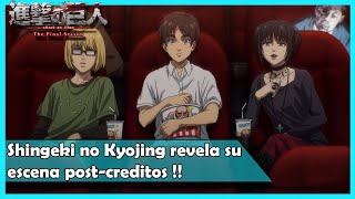 Shingeki no Kyojin revela su escena postcreditos de su pelicula [upl. by Cole]