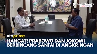 Momen Kebersamaan Prabowo Subianto dan Joko Widodo Santap Malam dengan Menu Khas Solo  NTV PRIME [upl. by Eylk]