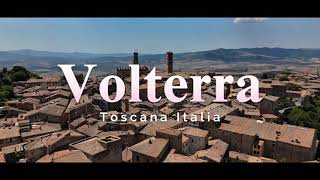 Volterra  Toscana  Italia  4K Cinematic Drone Footage  DJI Mini 4 Pro [upl. by Dupuis]