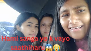 Hami sanga yo k vayo saathiharu😱😭  Anmin Bhandari  Bipana Koirala  Isha Khanal  Youtube  Comedy [upl. by Aliel]