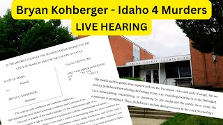 Bryan Kohburger  Idaho 4 Murder Trial Hearing [upl. by Stefan202]