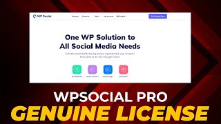 Download WPSocial Pro Plugin With Original License Key With Lifetime Auto Update [upl. by Wehttam]