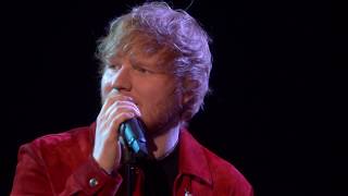 Ed Sheeran  Supermarket Flowers Live from the BRITs 2018 [upl. by Samled]