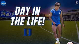 A Day In The Life Of A Division 1 Soccer Player  Duke [upl. by Dannye]