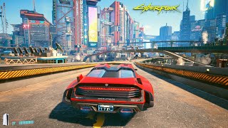 Cyberpunk 2077 on PS5  22 Minutes of Gameplay Free Roam Driving Open World Police 4K 60FPS [upl. by Annaeerb668]