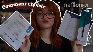 Choisir sa liseuse Kobo ereader booktube booktubeuse [upl. by Hedaza]