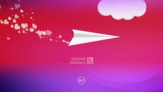 Wunderman Thompson  United Airlines Holiday Social Ad [upl. by Vasileior672]