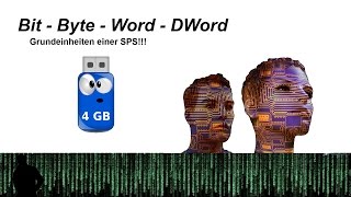 Bit und Byte Erklärung WordDWord  SPS programmieren lernen [upl. by Fanchette]