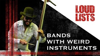 10 Rock  Metal Bands That Play Weird Instruments [upl. by Daveen]