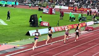 Women’s 3k Olso Diamond League Bislett Games Georgia GRIFFITH 824  Oceanic Record [upl. by Zela647]