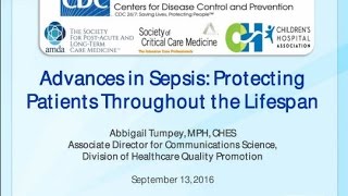 Advances in Sepsis Protecting Patients Throughout the Lifespan [upl. by Oijimer114]