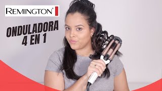 ONDULADORA REMINGTON 4 EN 1 [upl. by Esimehc637]