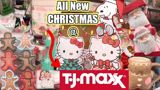 Shop with me  TJ MAXX for ALL NEW CHRISTMAS So much to see [upl. by Hairam]